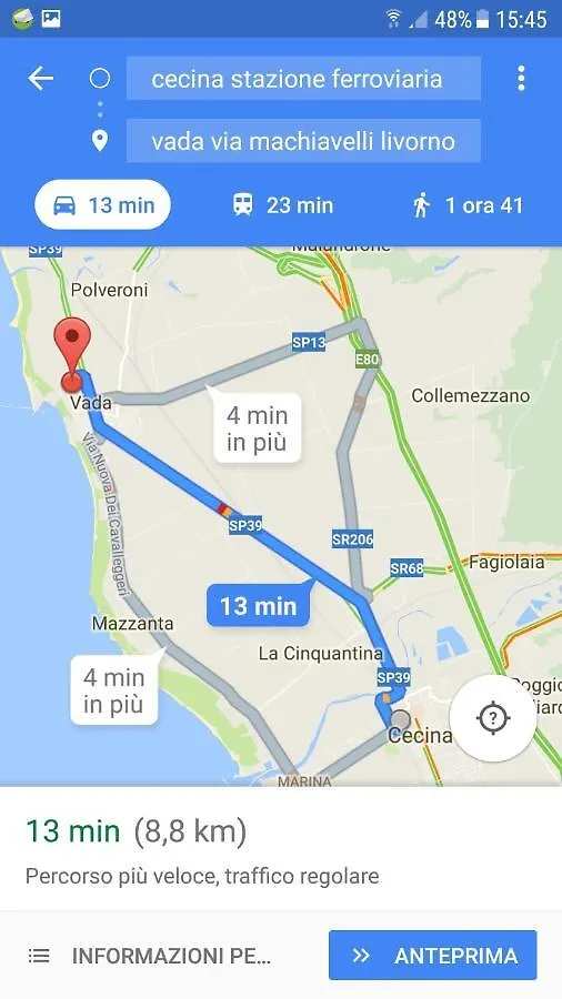Vada Villetta A 300 Mt Dal Mare 8 Posti Letto Italy